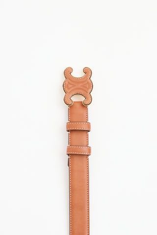 Celine Cuir Triomphe Belt