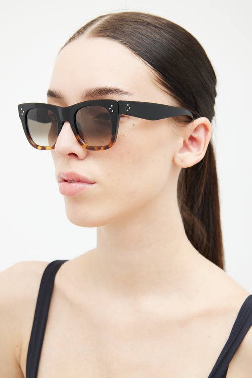 Celine Black 
Tortoiseshell CL41089 Sunglasses