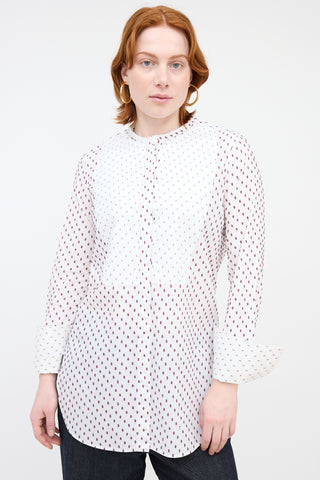 Celine Dot Bib Shirt