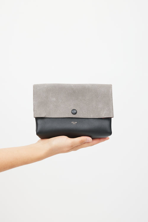 Celine Grey 
Multicolour Leather All Soft Bag