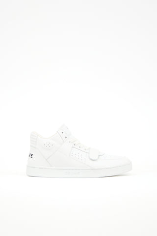 Celine Leather CT-02 Mid Sneaker