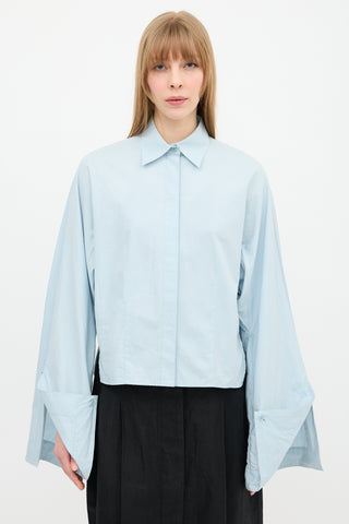 Celine Oversized Cuff Shirt