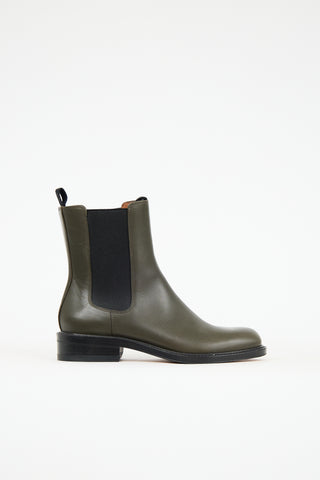 Celine Leather Chelsea Boot