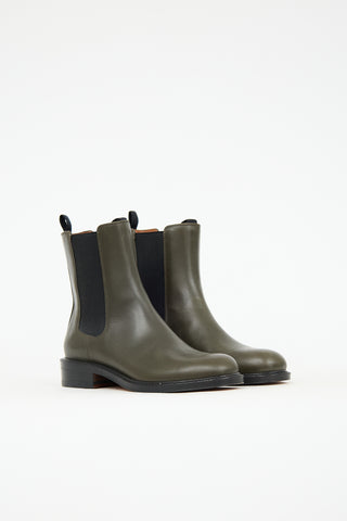 Celine Leather Chelsea Boot