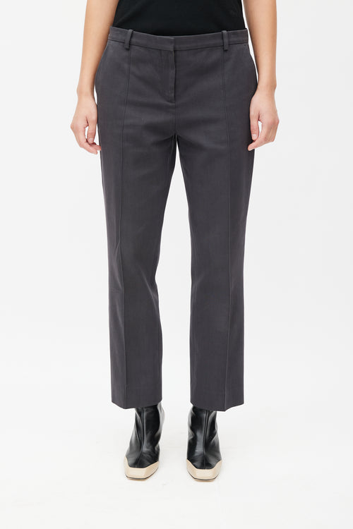 Celine Grey Straight Leg Trouser