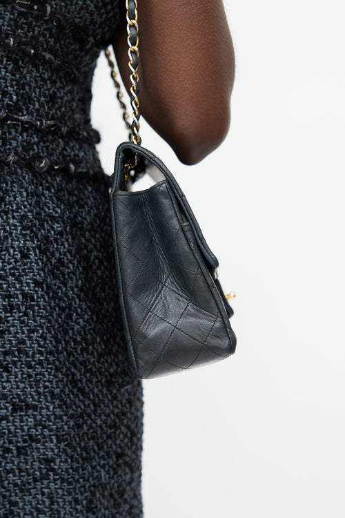 Chanel Black Classic Quilted Flap Bag