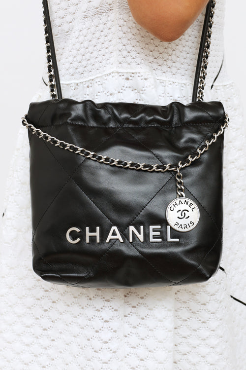 Chanel 2023 Black 22 Mini Bag