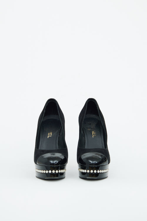 Chanel Black Pearl Moscow Pump