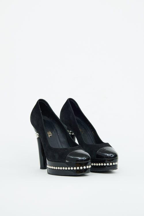 Chanel Black Pearl Moscow Pump