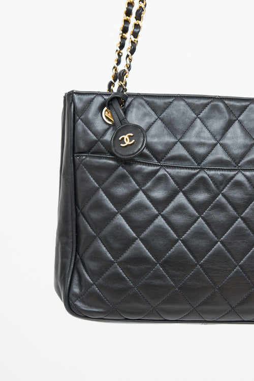 Chanel Matelasse Quilted Double Chain Bag