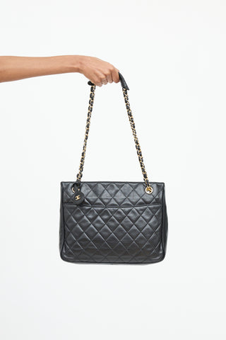 Chanel Matelasse Quilted Double Chain Bag