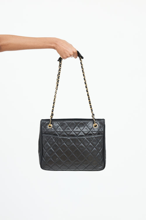 Chanel Matelasse Quilted Double Chain Bag