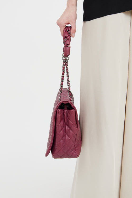 Chanel 2011/12 Deep Red Istanbul Flap Bag