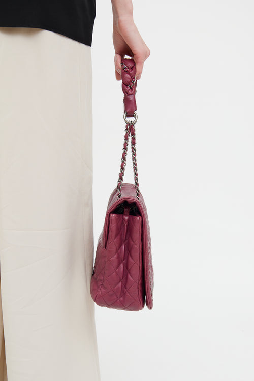 Chanel 2011/12 Deep Red Istanbul Flap Bag