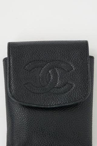 Chanel 1996 Caviar Leather CC Case