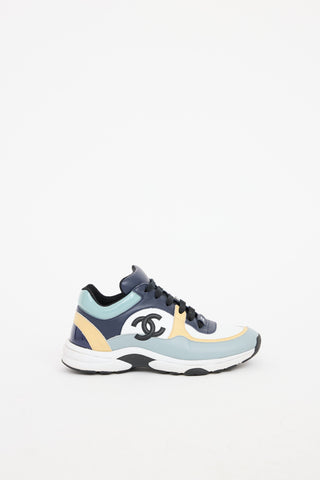 Chanel CC Leather Sneakers