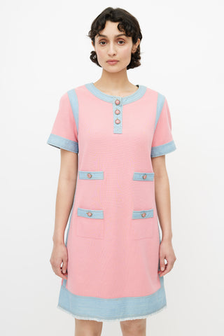 Chanel Spring 2007 Pink 
Denim Dress