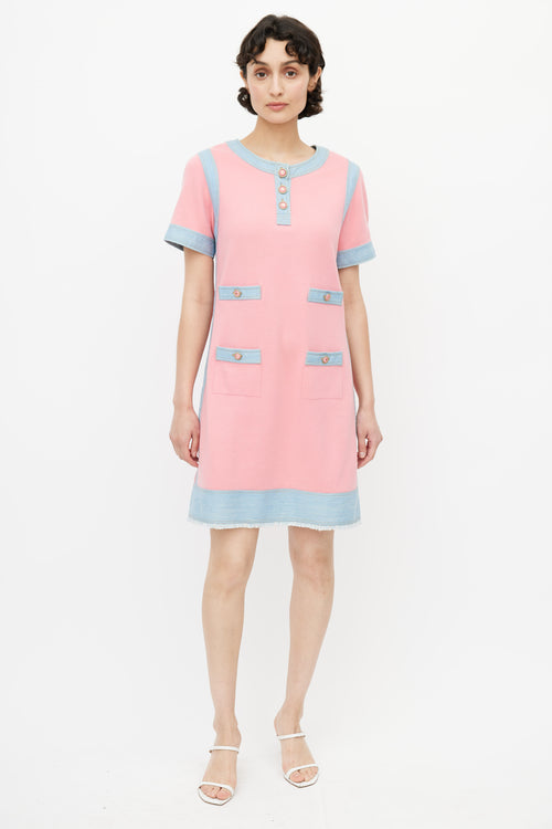 Chanel Spring 2007 Pink 
Denim Dress