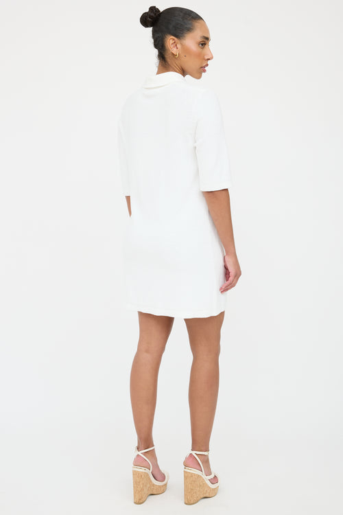 Chanel SS 2023 Terrycloth Polo Dress