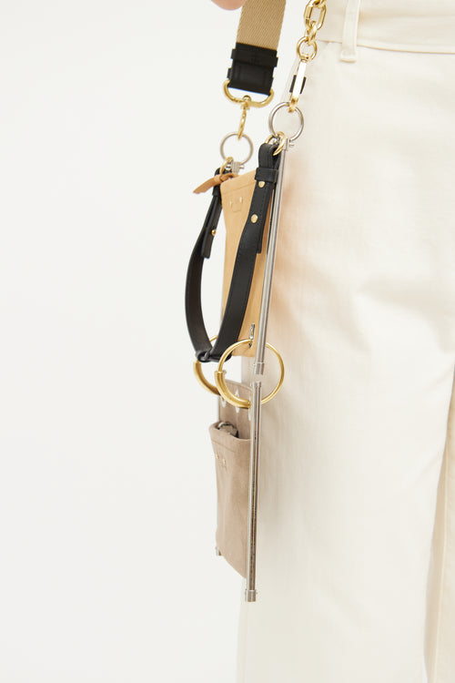 Chloé 2Tone Roy Convertible Shoulder Bag