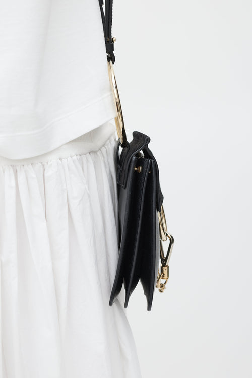 Chloé Black 
Gold Faye Leather Bag