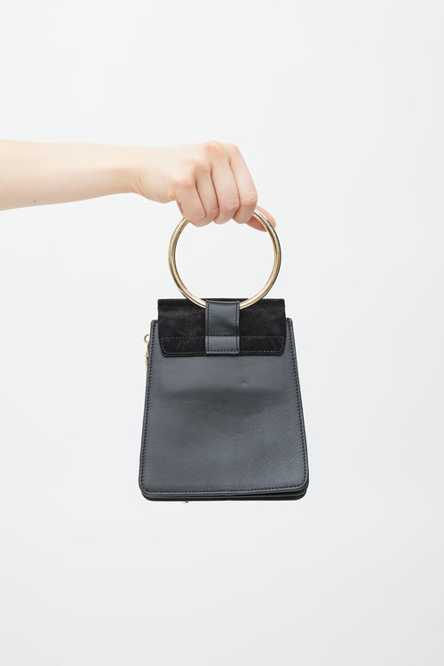 Chloé Black 
Gold Faye Leather Bag