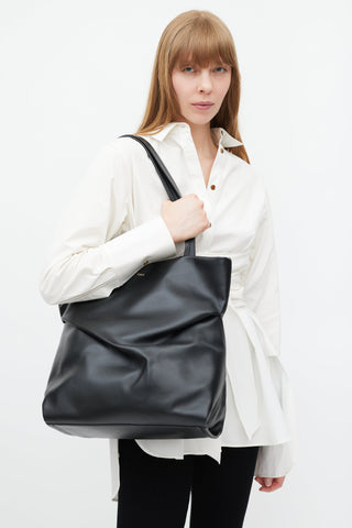 Chloé Black Judy Folded Leather Tote