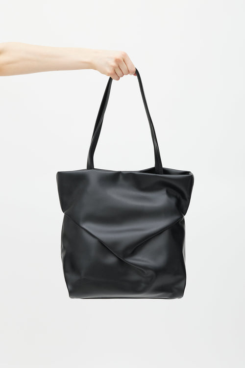 Chloé Black Judy Folded Leather Tote