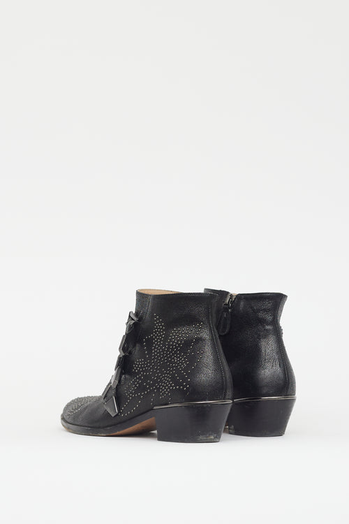 Chloé Black Susanna Studded Boot