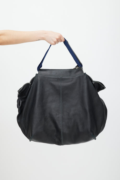 Chloé Black 
Navy Leather Tote