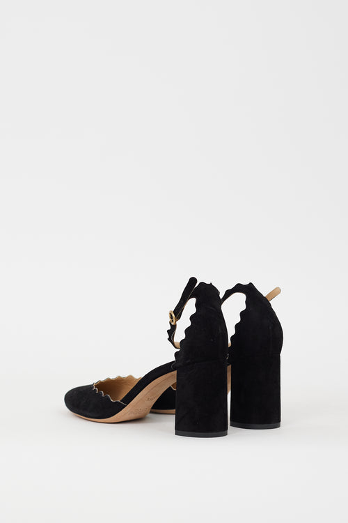 Chloé Black Suede Lauren D
Orsay Heel