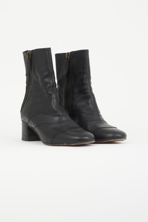 Chloé Black Lexie Ankle Boot