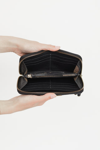 Chloé Black Marcie Long Zip Wallet