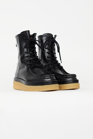 Chloé Black Patent Jamie Ankle Boot