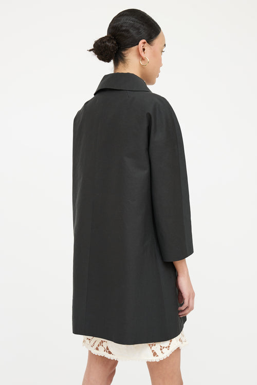 Chloe Bow Quarter Sleeve Coat