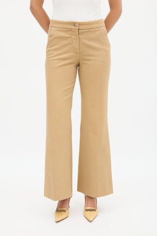 Chloé Brown Flared Jeans