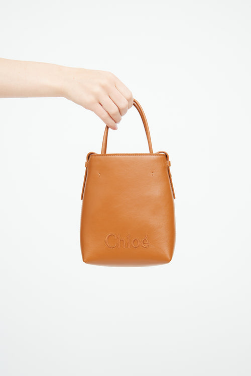 Chloé Caramel Micro Tote Bag