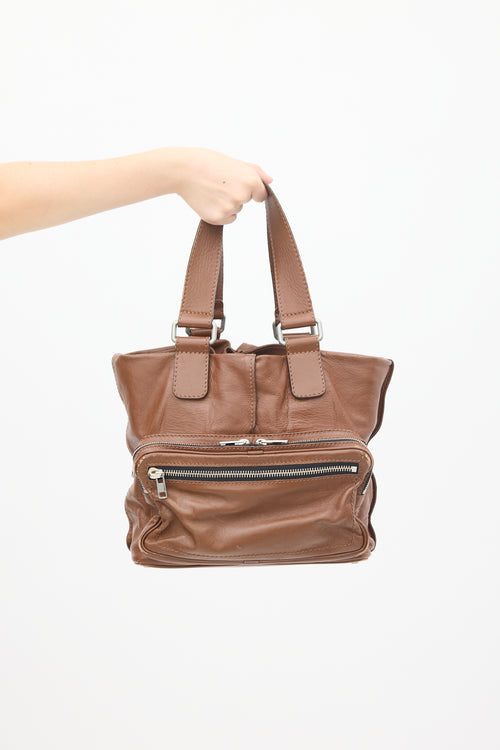 Chloé Brown Leather Betty Bag