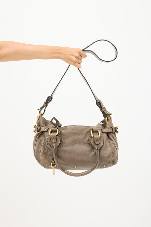 Chloé Brown Leather Paddington Bag