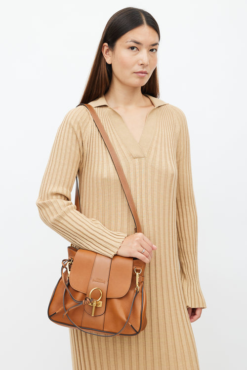 Chloé Brown Lexa Leather Bag