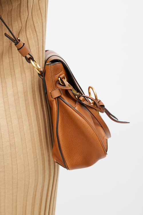 Chloé Brown Lexa Leather Bag