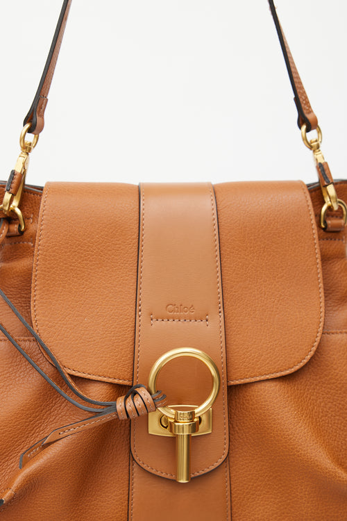 Chloé Brown Lexa Leather Bag