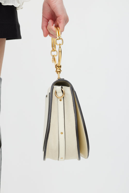 Chloé Cream 
Gold Leather Nile Bag