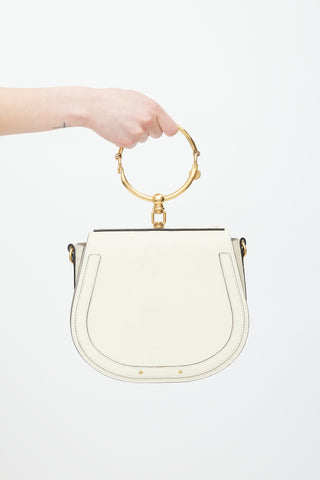 Chloé Cream 
Gold Leather Nile Bag