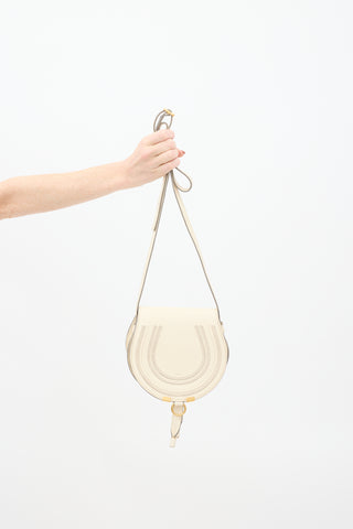 Chloé Cream Leather Marcie Bag