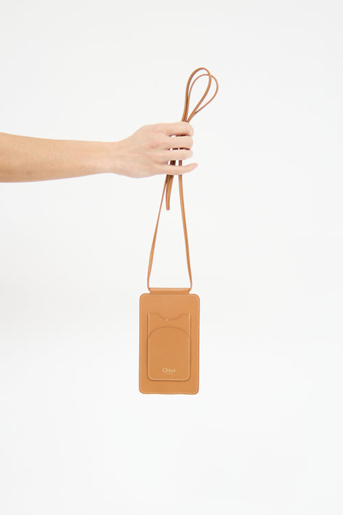 Chloé Leather Crossbody Pouch