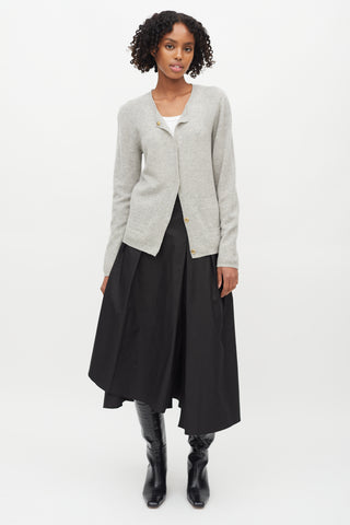 Chloé Grey Cashmere Cardigan