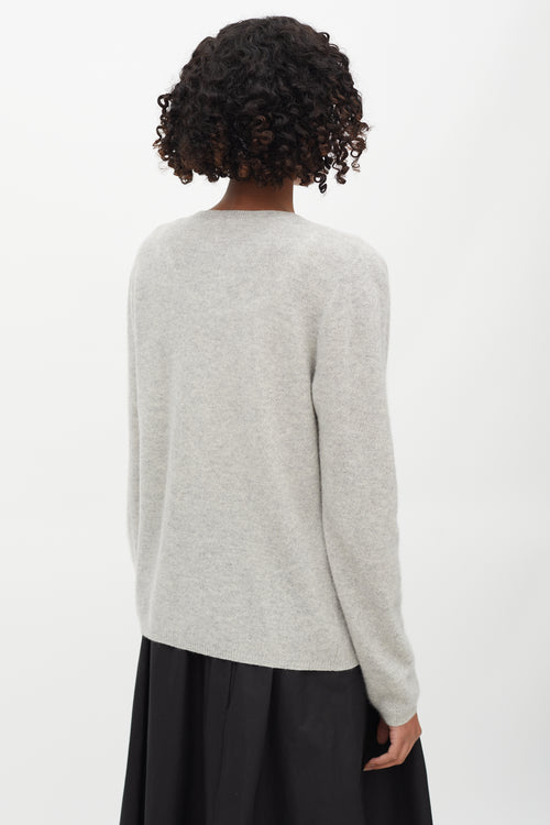 Chloé Grey Cashmere Cardigan