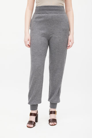 Chloé Grey High Waist Jogger