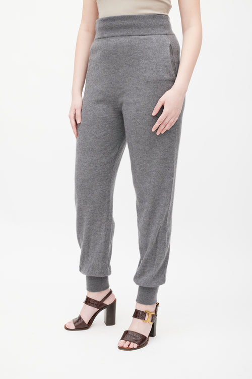 Chloé Grey High Waist Jogger